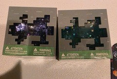2x Minecraft Jelly Cube RARE Viral Squishy CONTAINS 1/48 Real GOLD Plated Tool!