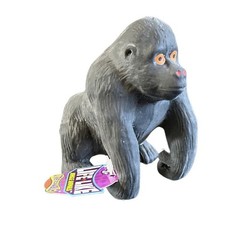 Jaru Gorilla Imperial Ja-Ru Life Like Stretchable Black Figure Jungle Animal New