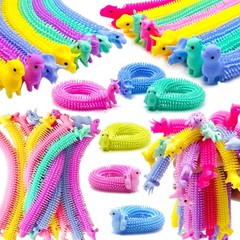 YZXODN 30 Pack Stretchy Strings Fidget Toys, Sensory Toys Large, Colorful