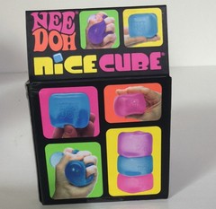 NeeDoh Nice Cube Super Solid Squish **Authentic** Pink