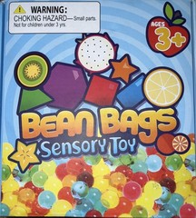 Sensory Bean Bag for Kids 6 Pack,Texture Sensory Beanbags,Sensory Toys for Auti