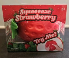 REAL VIRAL TOYMENDOUS Strawberry SunnyDays Squishy Large Stress Relief Toy NEW!