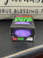 NIB Sealed Needoh Funky Pup Purple – Squishy Stress Relief Toy Schylling