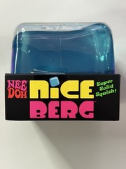 NeeDoh Nice Berg Blue XL Giant Nee Doh Niceberg Solid Squish Cube Free Shipping
