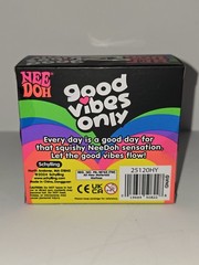 Nee Doh Good Vibes Only Teal Peace Heart 2024 Brand New Unopened