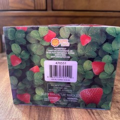 New Jumbo Squeezy Strawberry Squishy Sensory Toy Sunny Days