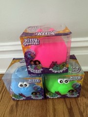 Viral Easy Squeezy Chunky Kitty Tubs Squeeze Squishy Toy Set Of 3. NIB