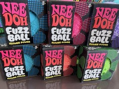 NeeDoh Multicolor Squish Toy Lot: Nice Cube, Ice Baby, Berg, Pup, Fuzz 5