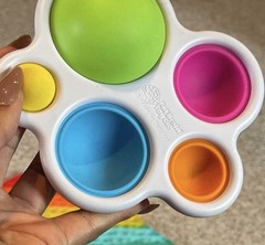 Fat Brain Toy Co Zuru Sensory Toy Pop Its Dimpl Fidget Spinner Puzzle Cube SIMON