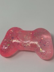 New Squishy Sensory Toy Glitter Sparkle Sugar Gaming Gamer Game Controller PINK