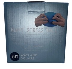 Giant Blue Stress Ball – Super Soft 6 Inch Squeeze It Reduce Stress Anxiety New