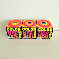 Schylling NeeDoh Color Change Set Of 3 Yellow Pink Blue