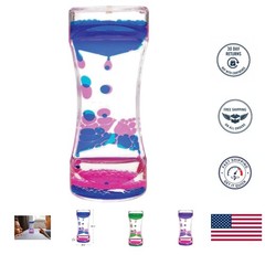 Engaging Blue & Pink Liquid Motion Bubbler – Stress Relief for Kids & Adults