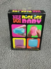 Needoh Nice Ice Baby Pack Of Four (Mini Nice Cubes) Brand New Sealed