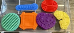 Kids Sensory Activity Kit with Organizer | Colorful Beads Fidgets Fine Motor Set