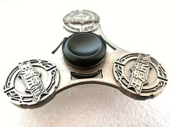 Gamer Fidget Spinner All Metal Toy Kids Adults Boys Girls Focus Stress ADHD EDC