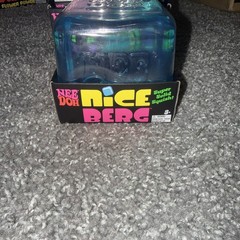 AUTHENTIC NeeDoh Nice Berg Blue XL Giant Nee Doh Real Niceberg Large Cube USA