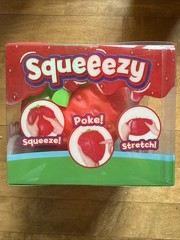 Sunny Days Jumbo Squeezy Strawberry Squishy Toy Stress Relief Toy TikTok VIRAL