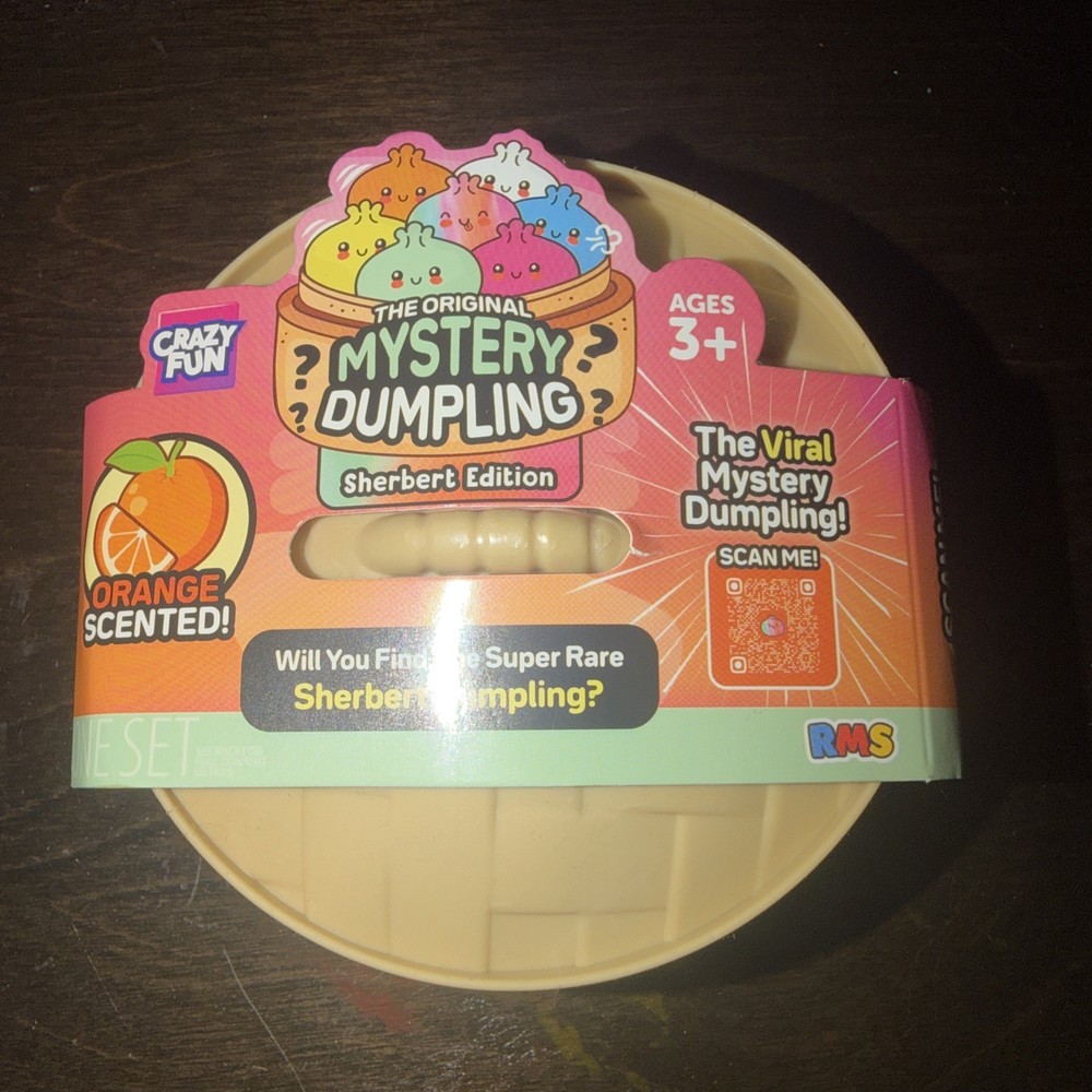 FIVE BELOW AUTHENTIC RMS CRAZY FUN MYSTERY SUNSET EDITION DUMPLING. SEALED