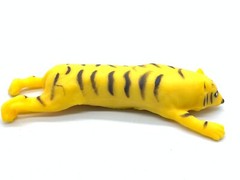Toy Squishy Yellow Tiger Sand Squeeze Squish Stress Relief all Ages Cool Funny