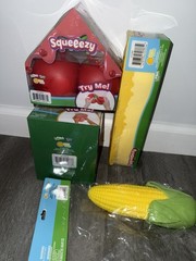 Sunny Days Jumbo Squeezy Bundle Of 4✨ Butter, Corn, Cherries, Peach!