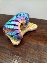 Flexible 3D Printed Starfish Fidget Toy Blue Purple Pink Yellow/gold Rainbow Big