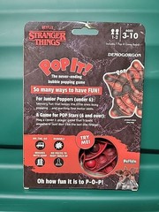 STRANGER THINGS DEMOGORGON POP-IT! FIDGET TOY & GAMER