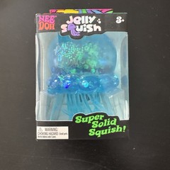 NeeDoh BLUE Jelly Squish Jellyfish Fidget Toy Sensory Stress Relief Squishy NEW