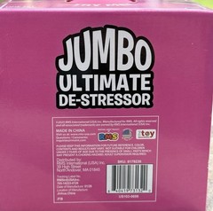 🌟Crazy Fun Jumbo Ultimate De-Stressor Stretchable Squishable Squeeze Ball Pink