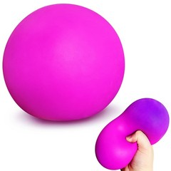 Giant Stress Balls Squishy Toys for Adults and Kids Prizes, Giant, Purple