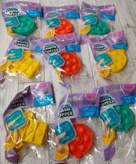 LOT of 9 NIP~ORB Sensory Bubble Popper Fidgets, Calms Anxiety FREE SHIPPING