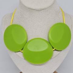 Silicone Chew Necklace for Autism ADHD Calming Teething Chewy Bite Green