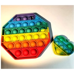 1781. Sensory Fidget Toys Silicone Bubbles Set of 2