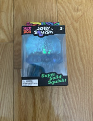 NeeDoh Blue JELLY SQUISH Sparkle Jellyfish Squishy Nee Doh 100% Authentic