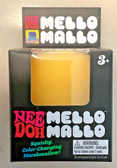 Nee Doh Mello Mallo Color Change Squishy Squeeze Sensory Toy – YELLOW