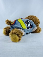 Sensory Fidget Dog Plush Golden Doodle Multiple Activities Weighted 13” Puppy