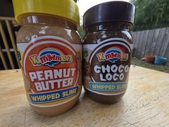 ​JA-RU Yummmerz Whipped Slime Lot of 2 Peanut Butter Choco Loco Fidget Toy Jars