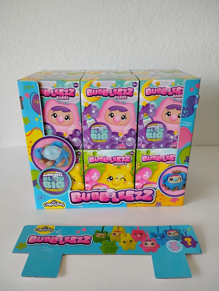 Orb Bubbleezz Squishies! 12 PCS Total, 6 Babies, 6 Animals Brand New In Display