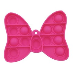 Disney Minnie Mouse Bow Pop Bubbles Toy Silicone Sensory Fidget Tactile Anxiety