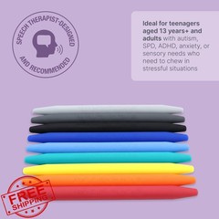 ARK Chewth Pick Sensory Chew Toys Teens Adults Autism ADHD Pack 3