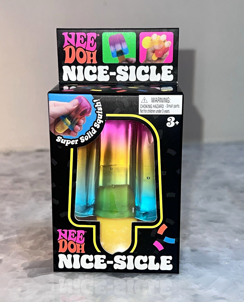 Nee Doh Nice-Sicle Super Solid Squish Rainbow