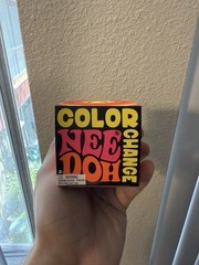 Schylling Color Change NeeDoh Groovy Glob Tactile Squeeze Toy 4+ (26051HY)