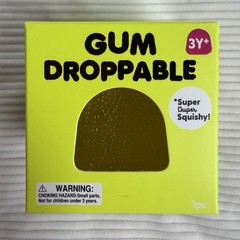 J’adore Gum Droppable Super Duper Squishy Tactile Squeeze Toy Yellow Ages 3-7