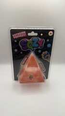 Sunny Days Eqzy SQZY Extreme Squeezy Light Up Triangle Toy Orange Ages 3+
