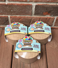 NEW-RMS Mystery Dumpling Stuffed Bun Edition Crazy Bun-LOT OF 3