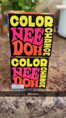 Schylling NeeDoh Color Change Glob Squeeze Toy