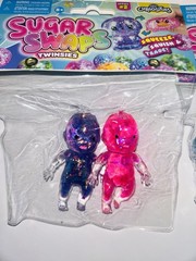 Sugar Swaps Twinsies Squishy 4 Packs Glitter Squeeze Toy NEW