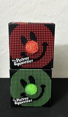 Authentic Schylling NeeDoh Flower Power Fuzz Ball Orange AND Green