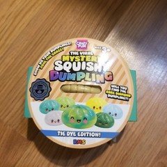 RMS Crazy Fun TIE DYE DUMPLING – SEALED NEW AUTHENTIC Squishy Toy