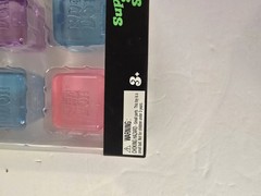 Schylling NeeDoh Nice Ice Baby 4-Pack Mini Cubes Squishy Fidget Toy Authentic